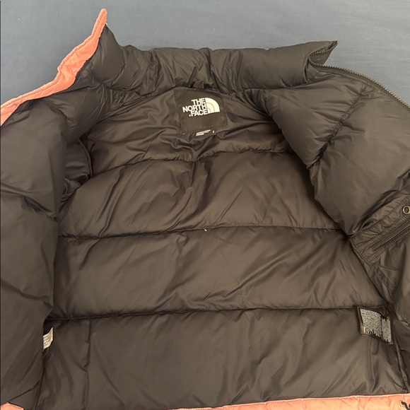 The North Face nuptse 700 Black and Pink Puffer Jacket for woman - Picture 2 of 10